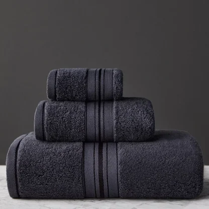 Black Beach Towels